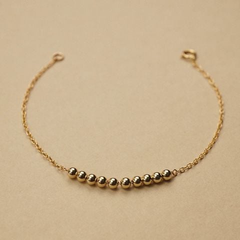 10 - ROUND BEADED BRACELET