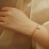  DISC - ROUND BEADED BRACELET 