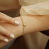  DISC - ROUND BEADED BRACELET 