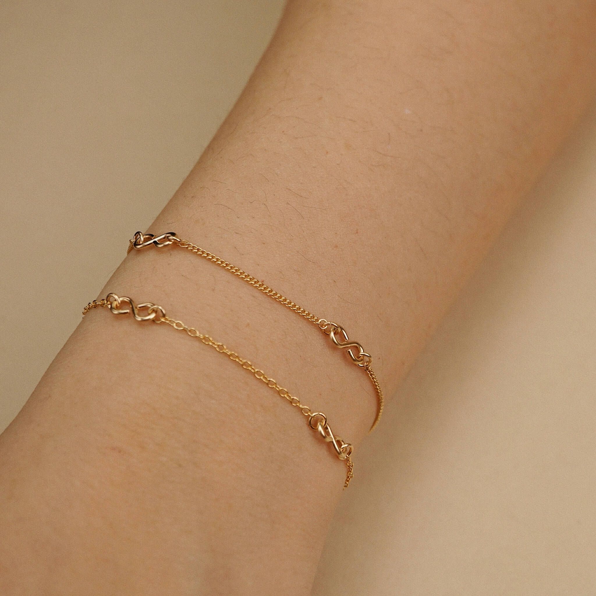  TRIPLE MINI INFINITY BRACELET 