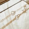 INTERLOCKING CIRCLE SATELLITE BRACELET 