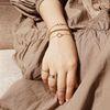  INTERLOCKING CIRCLE SATELLITE BRACELET 