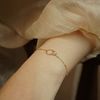  INTERLOCKING CIRCLE SATELLITE BRACELET 