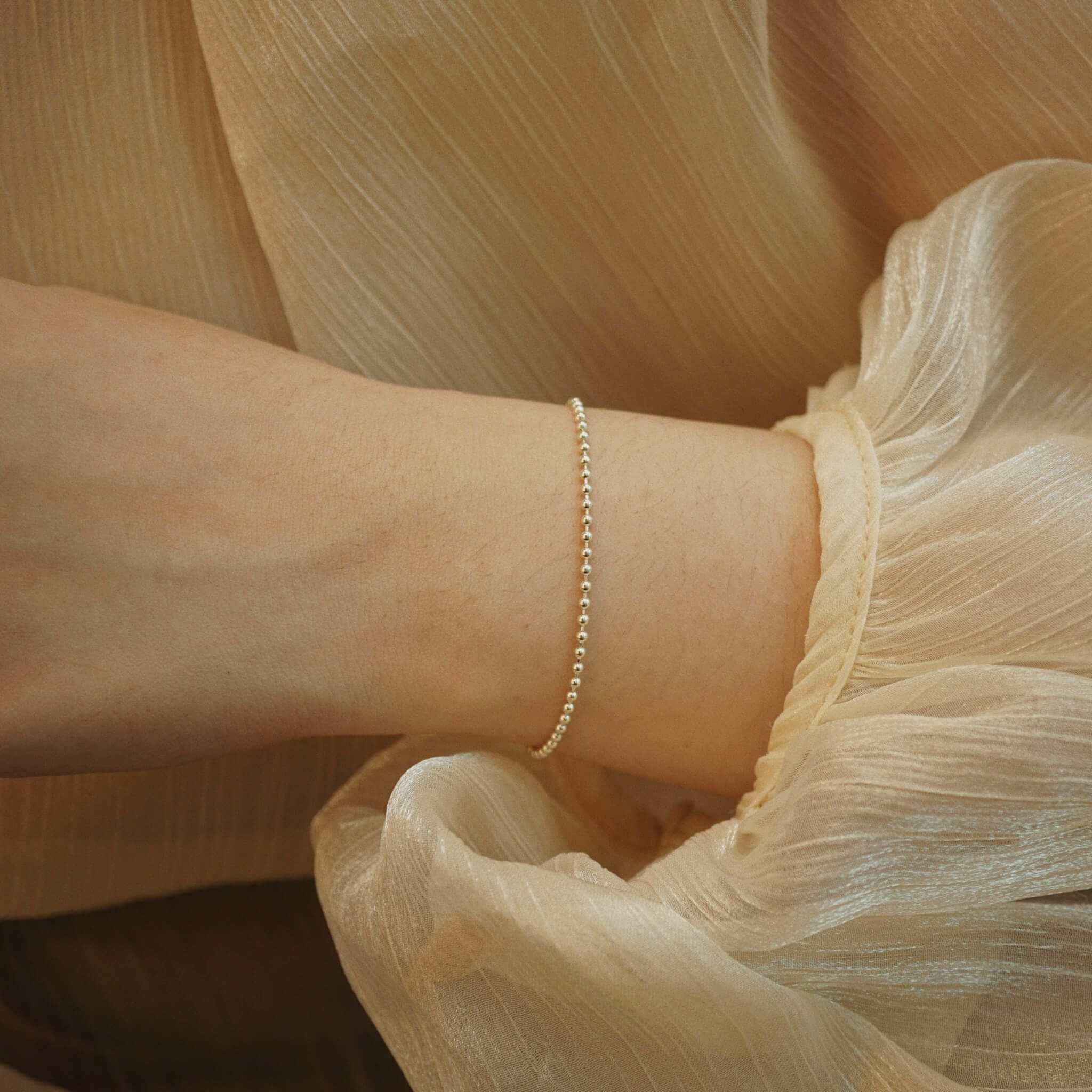  DISCO BEAD CHAIN BRACELET (S) 
