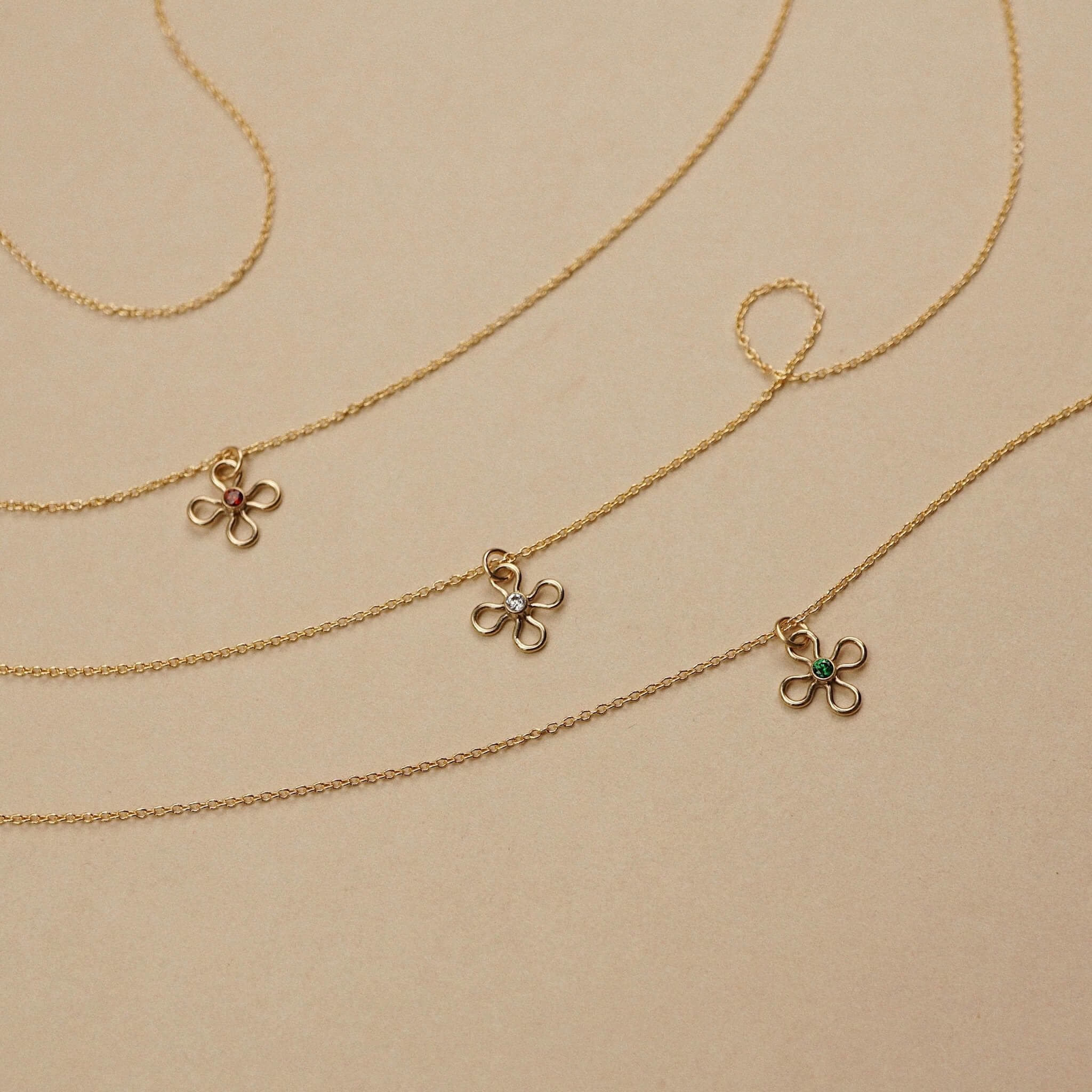  FLOWER NECKLACE 