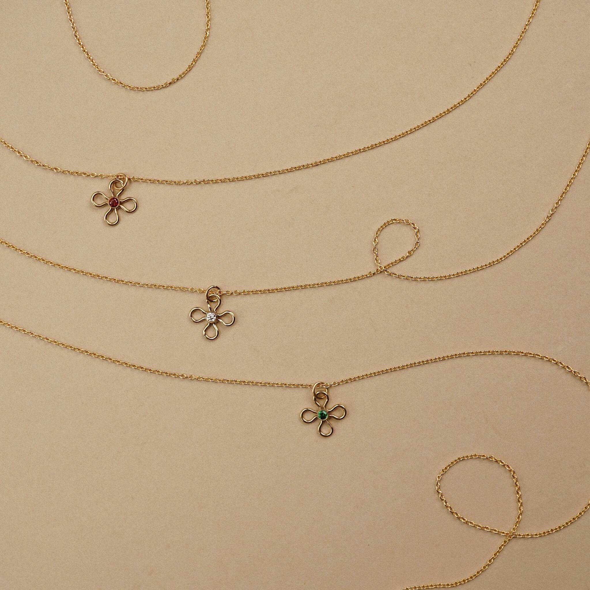  FLOWER NECKLACE 