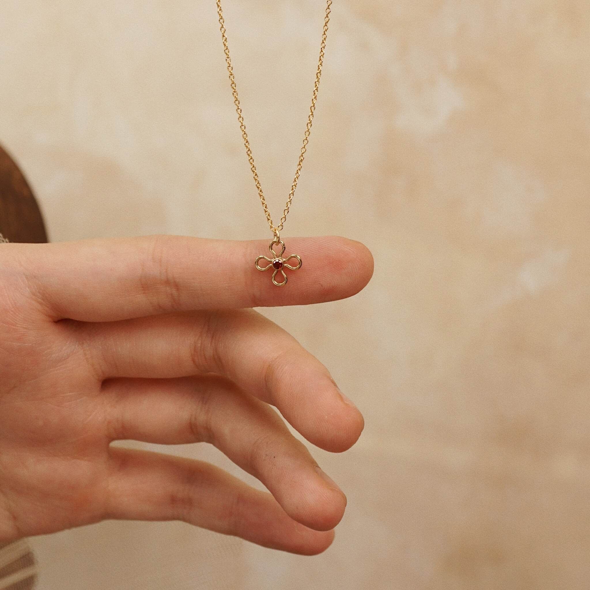  FLOWER NECKLACE 