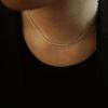  TWIST SERPENTINE CHAIN NECKLACE (S) 