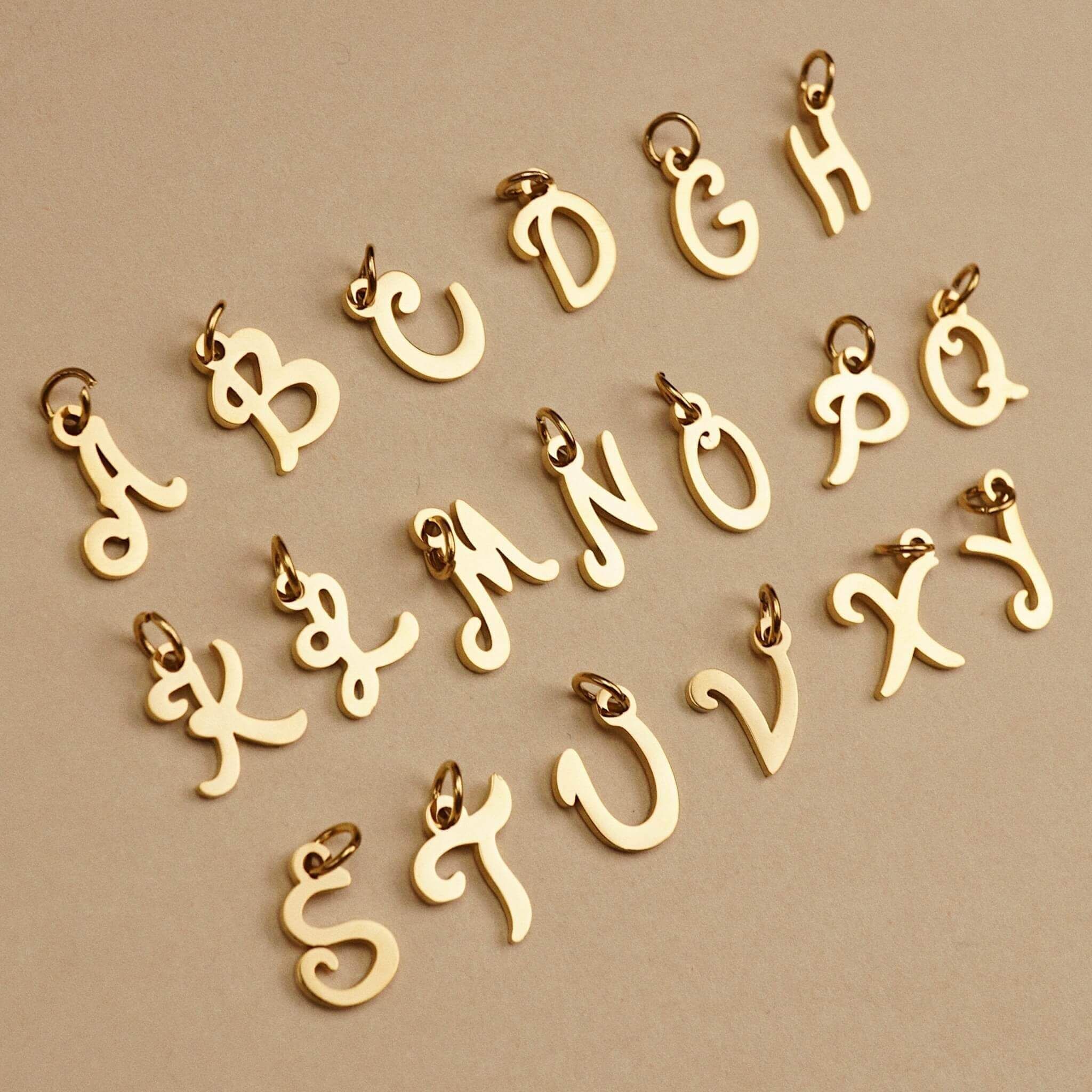  ITALIC SCRIPT LETTER - CUPID CLASP TOPAZ BRACELET 