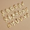  ITALIC SCRIPT LETTER - CUPID CLASP TOPAZ BRACELET 