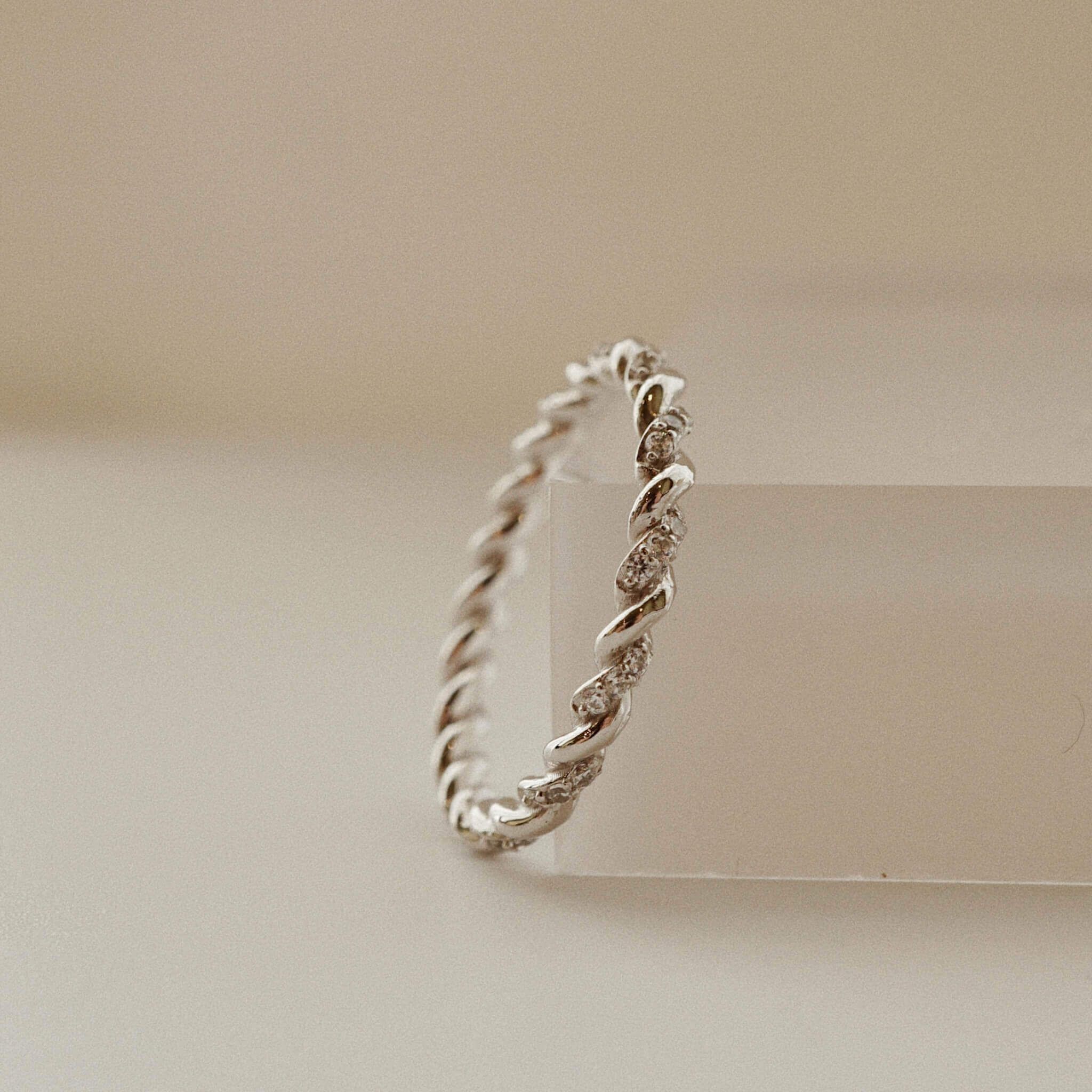  PAVE ROPE ETERNITY RING (S) 