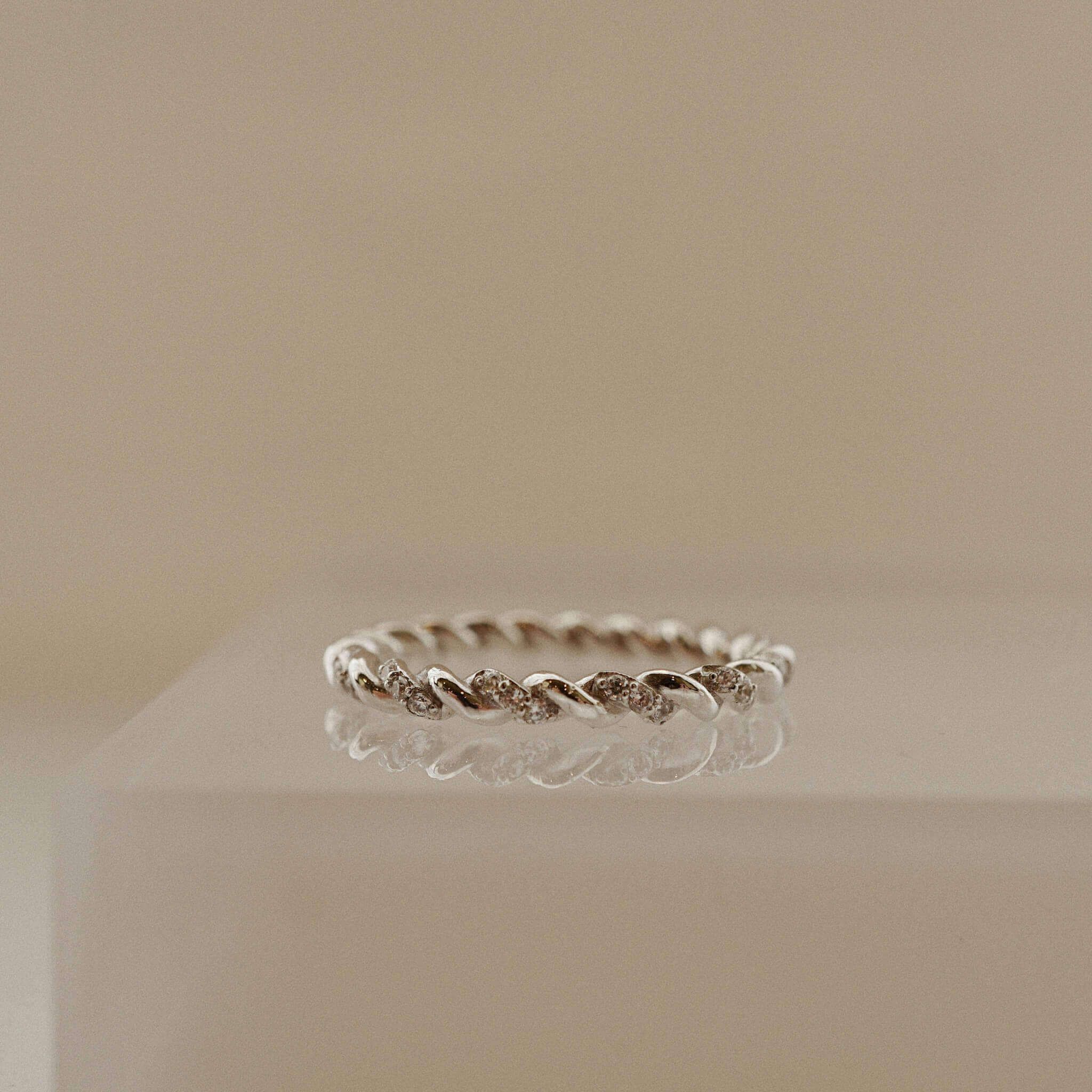  PAVE ROPE ETERNITY RING (S) 