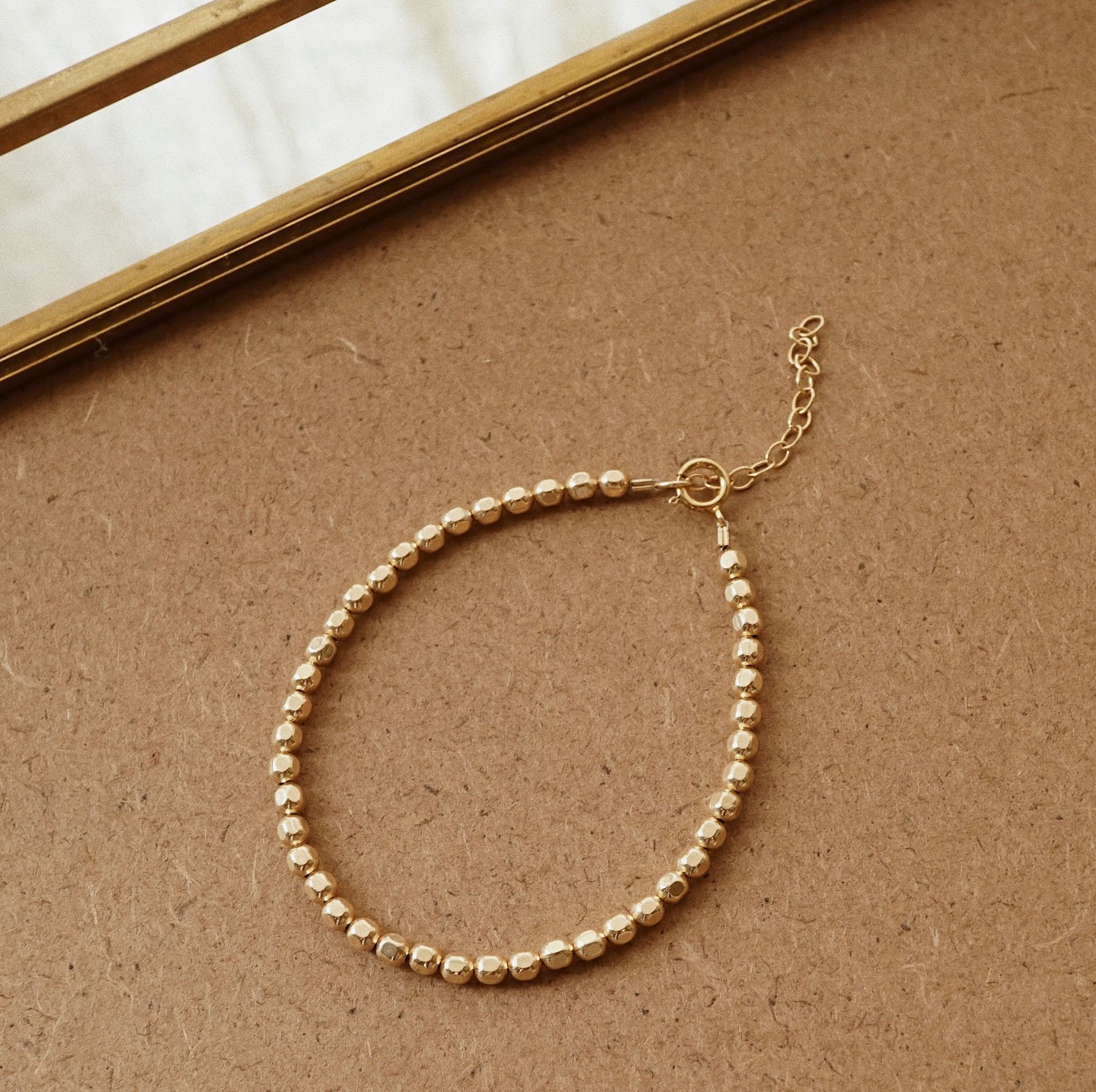  BEADED NUGGET BRACELET 