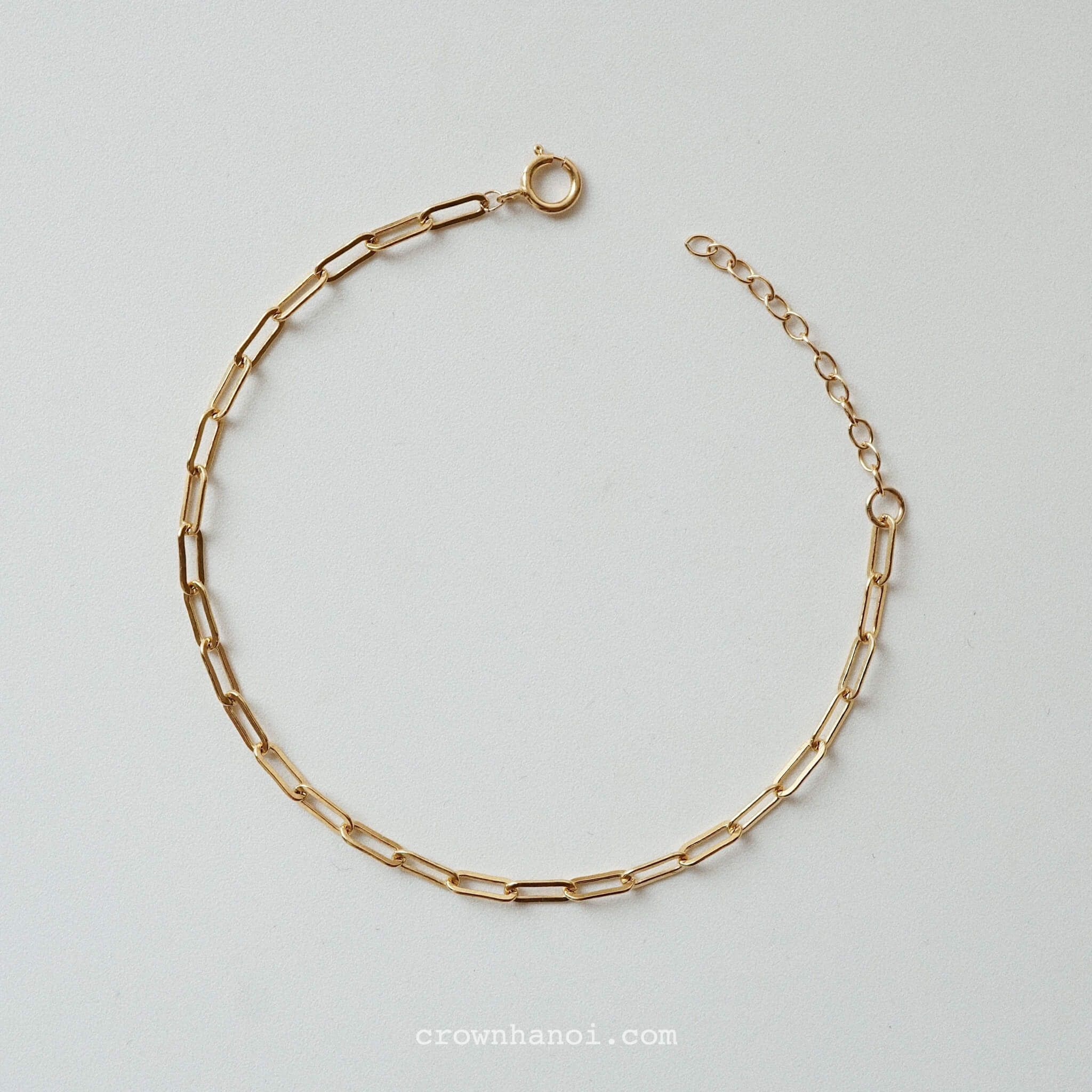  RECTANGLE CHAIN BRACELET 