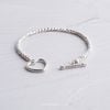  HEART FRAME CLASP SUNDANCE BRACELET (S) 