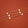  DOUBLE ROUND LETTER MINI INFINITY MINI VENETIAN BOXBRACELET 
