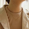  PUFF HEART FIGARO NECKLACE 