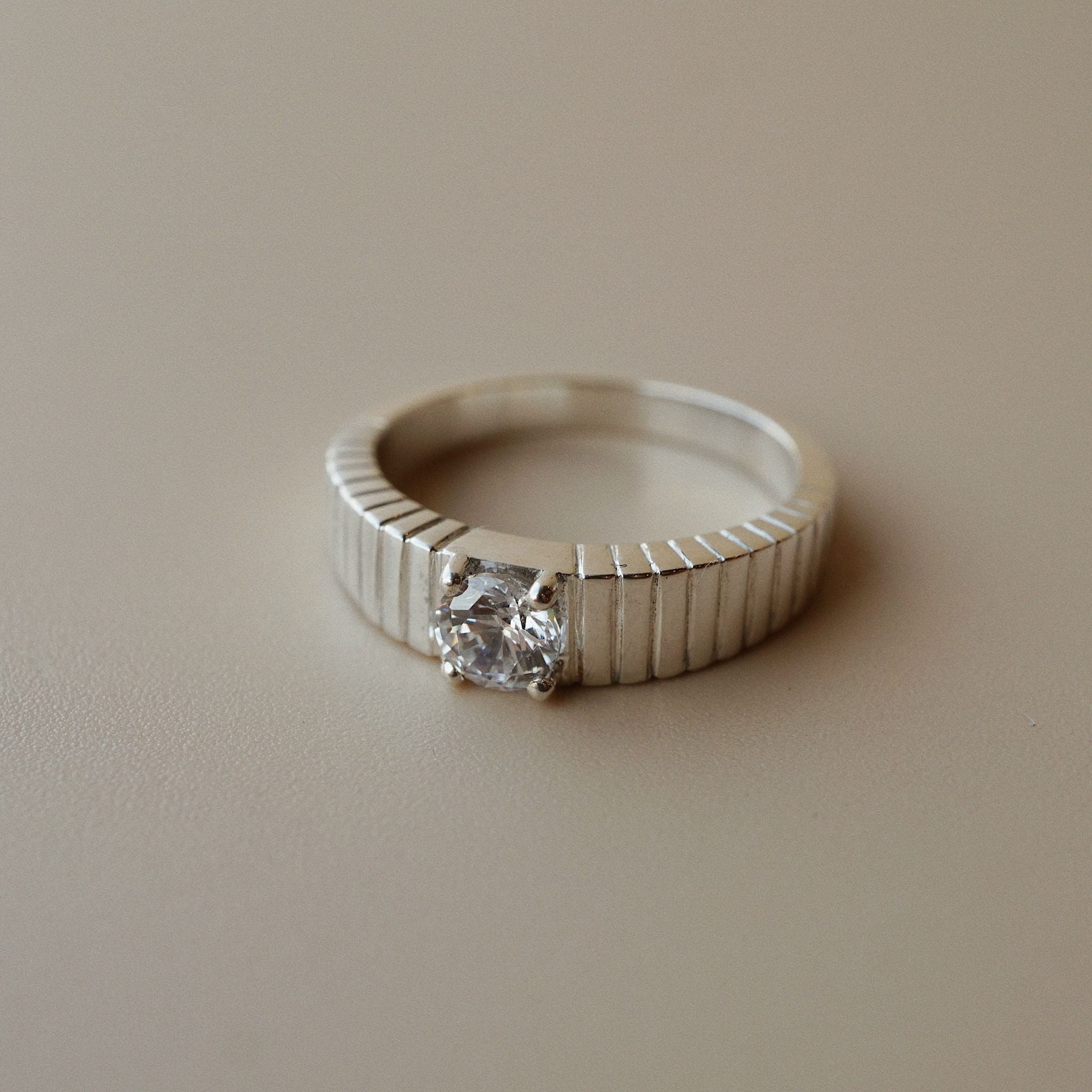  RIBBED BAND RING - 5MM (S) 