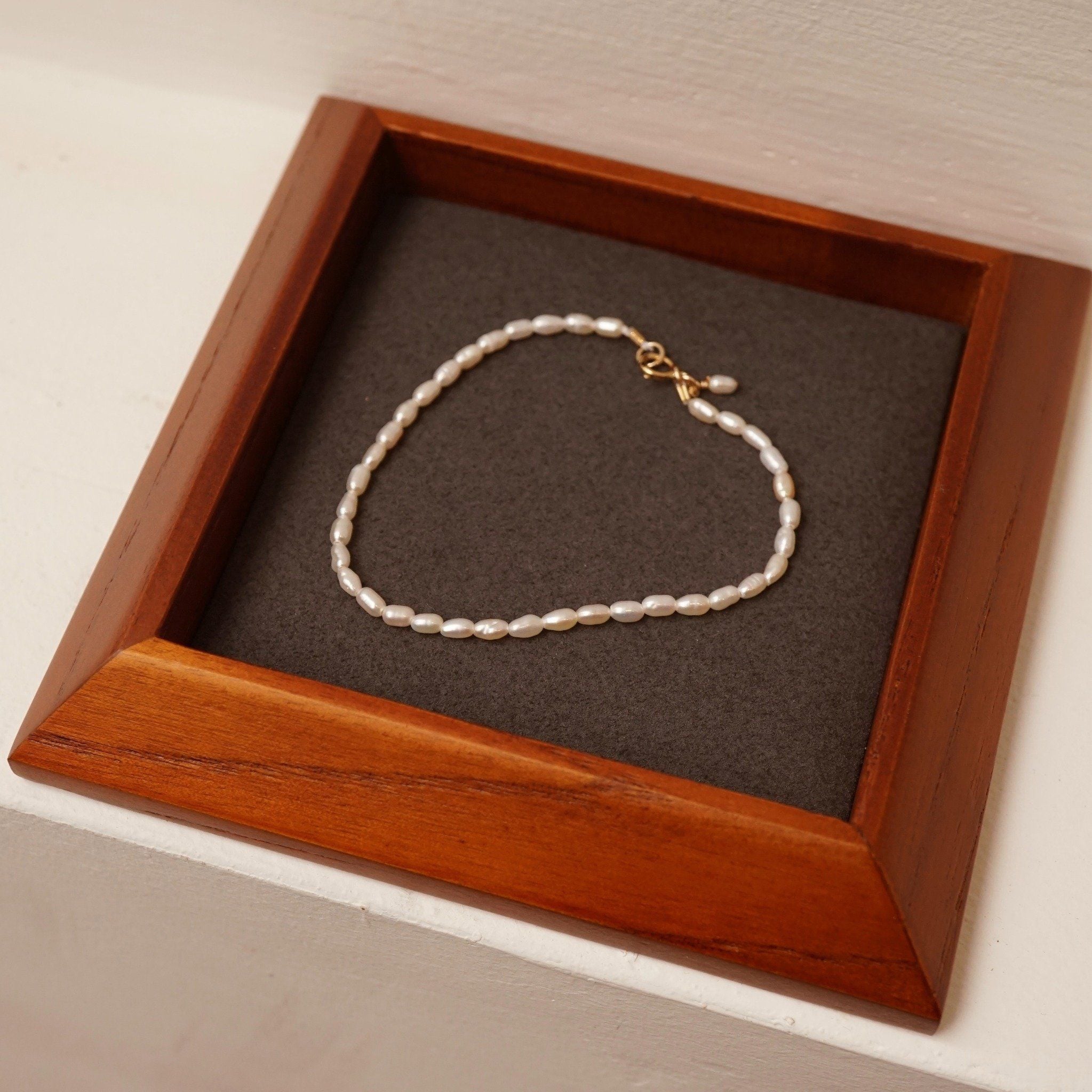  RICE SHAPE PEARL BRACELET 