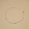  RICE SHAPE PEARL BAR BRACELET 