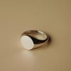  ROUND SIGNET RING (S) 