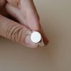  ROUND SIGNET RING (S) 
