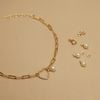  SPARKLE HEART & PEARL RECTANGLE BRACELET 