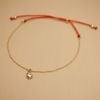  STONE - RED LUCKY STRING PLAIN BRACELET 
