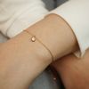  STONE - RED LUCKY STRING PLAIN BRACELET 