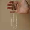  TOGGLE CLASP - RICE SHAPE PEARL CHOKER NECKLACE 