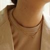  TOGGLE CLASP CURB NECKLACE 