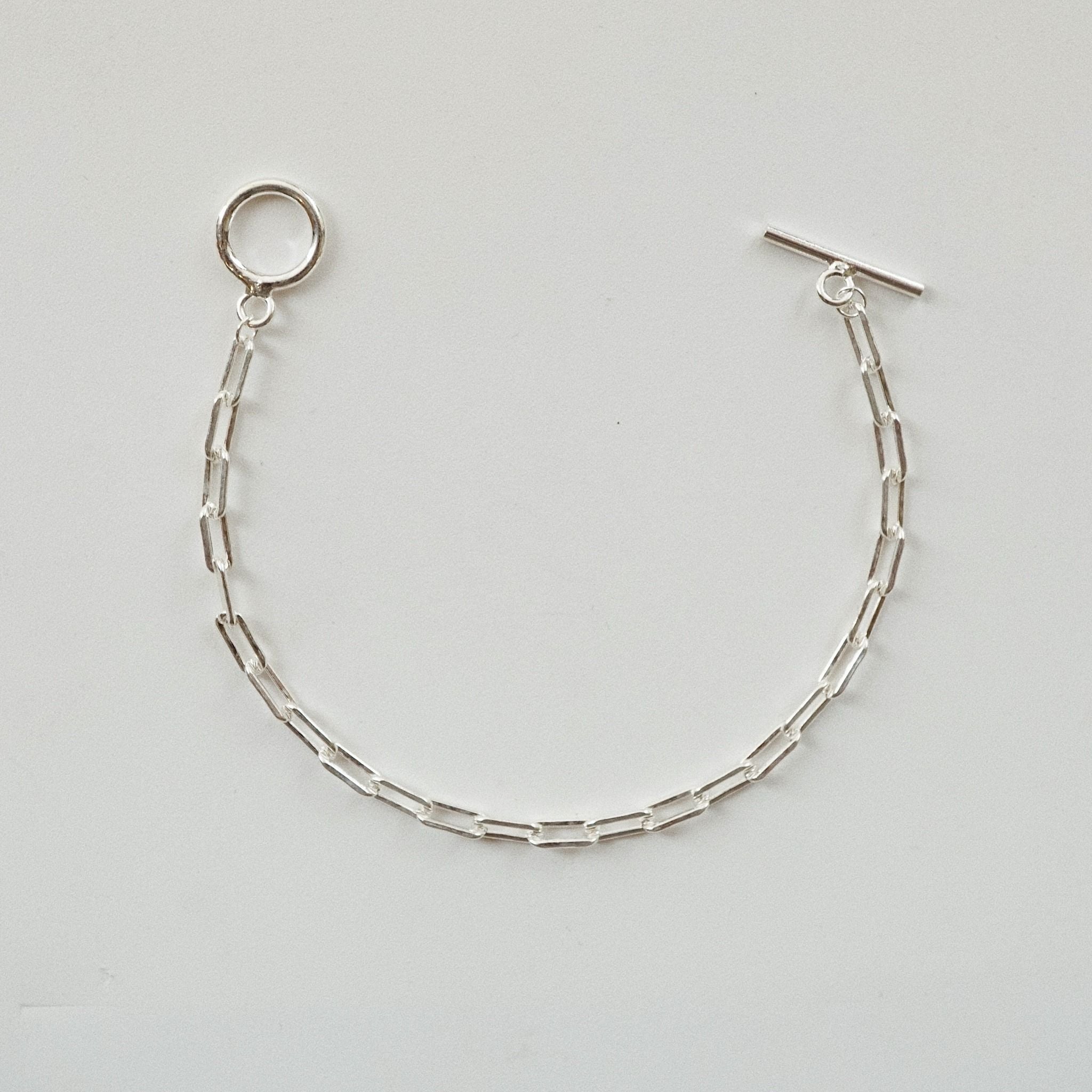  TOGGLE CLASP RECTANGLE CHAIN BRACELET (S) 