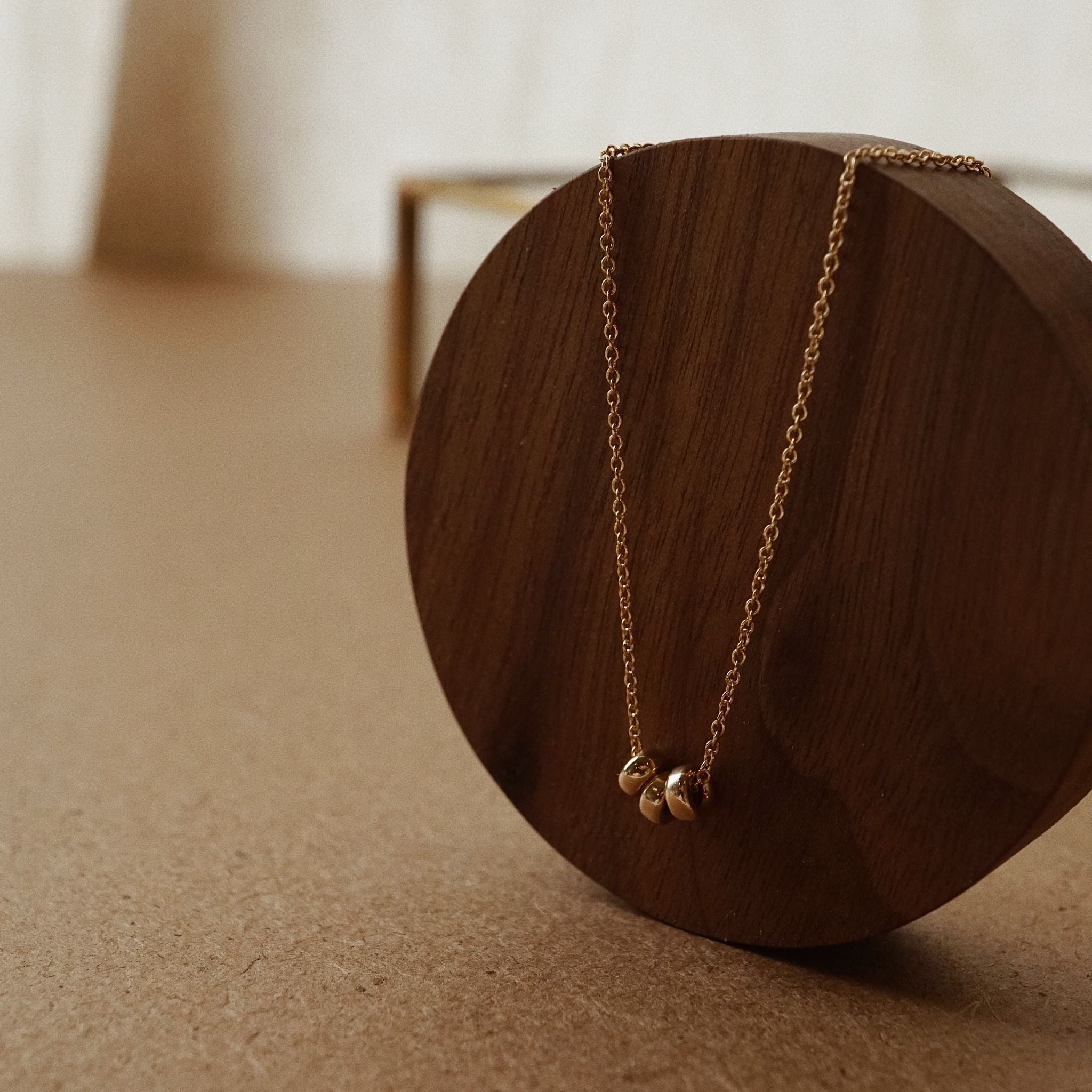  TRIPLE ROSIE NECKLACE 