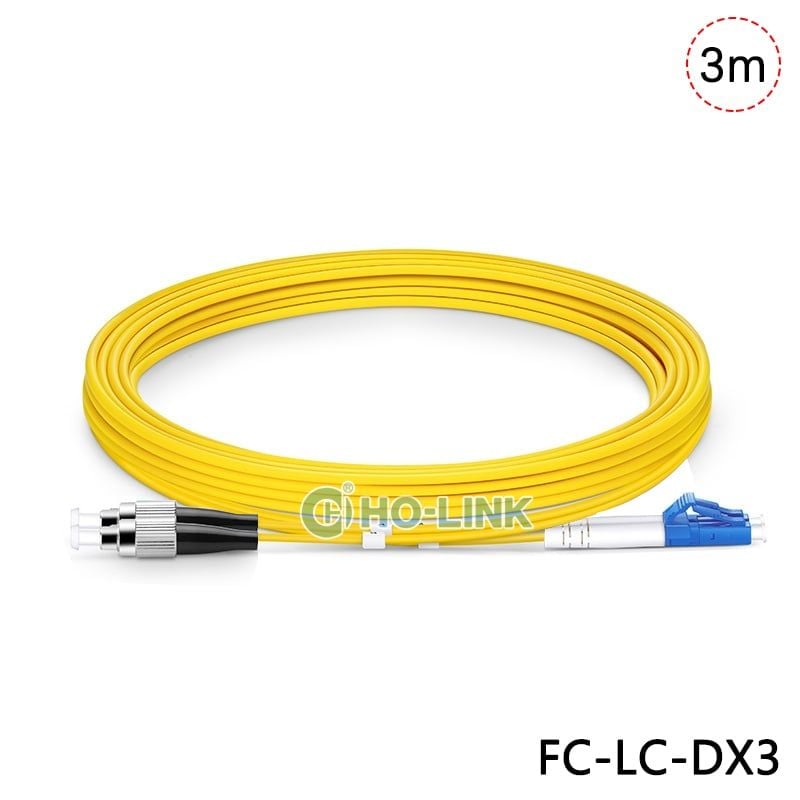 Dây nhảy quang FC-LC/UPC-SM-DX-3.0mm-G652D-PVC