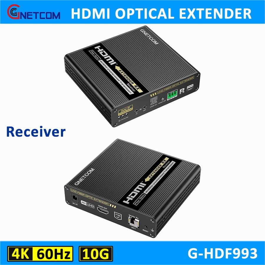 Bộ chuyển đổi HDMI sang quang 4K60Hz GNETCOM G-HDF993