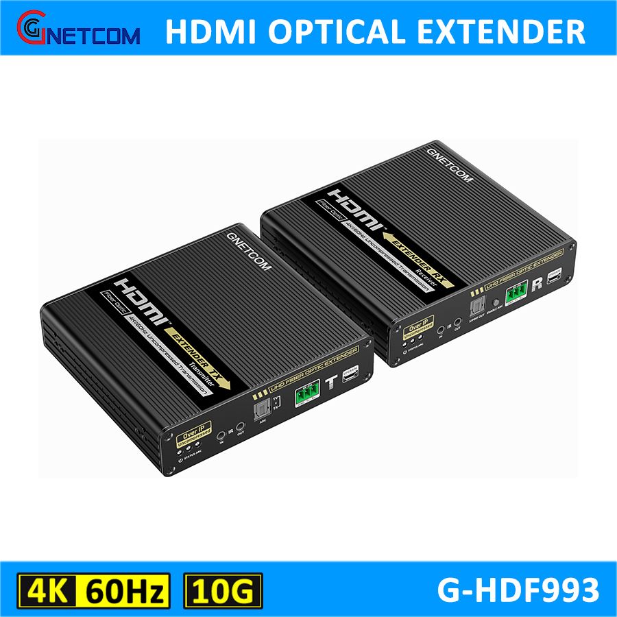 Bộ chuyển đổi HDMI sang quang 4K60Hz GNETCOM G-HDF993