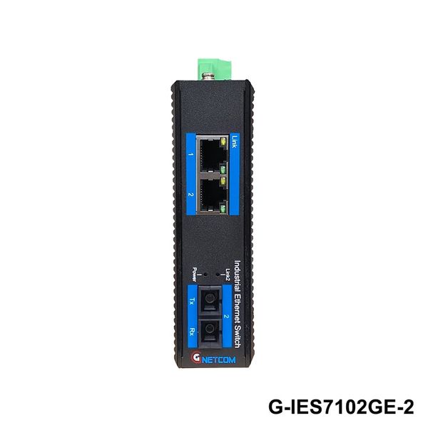  Bộ chuyển đổi quang điện poe công nghiệp Gnetcom G-IES7102GE-20 