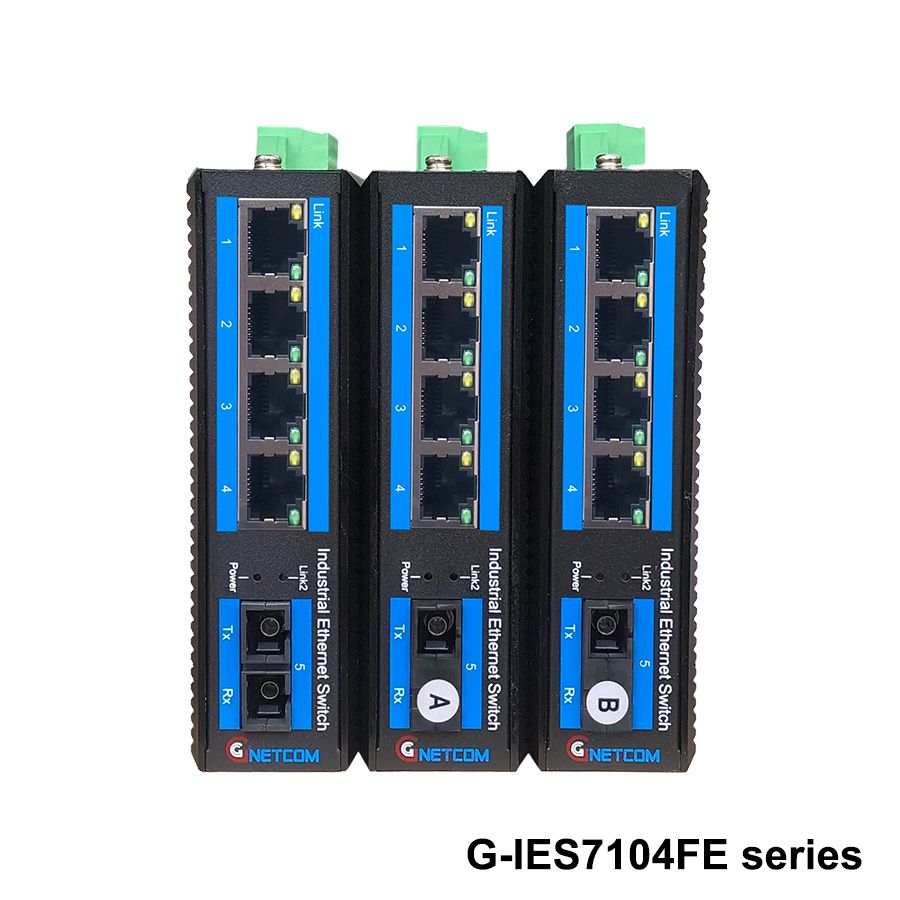 Switch poe công nghiệp Gnetcom G-IES7104FE series