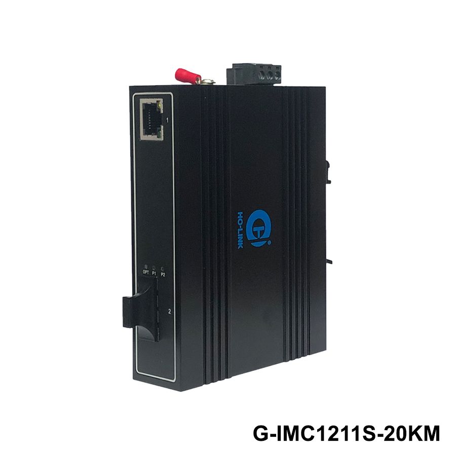 Bộ chuyển đổi quang điện công nghiệp HO-LINK G-IMC1211S-20KM