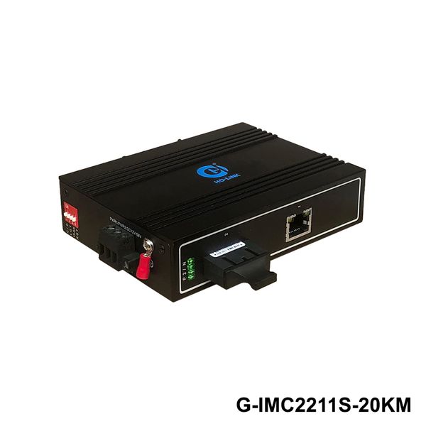  Bộ chuyển đổi quang điện công nghiệp HO-LINK G-IMC2211S-20KM 