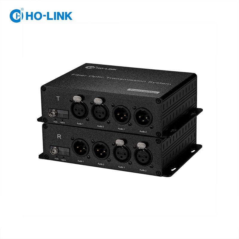 Bộ chuyển đổi audio sang quang 2 kênh 2 chiều chuẩn XLR HO-LINK