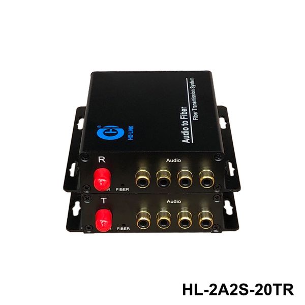 Bộ chuyển đổi audio sang quang 2 chiều HO-LINK HL-2A2S-20TR 