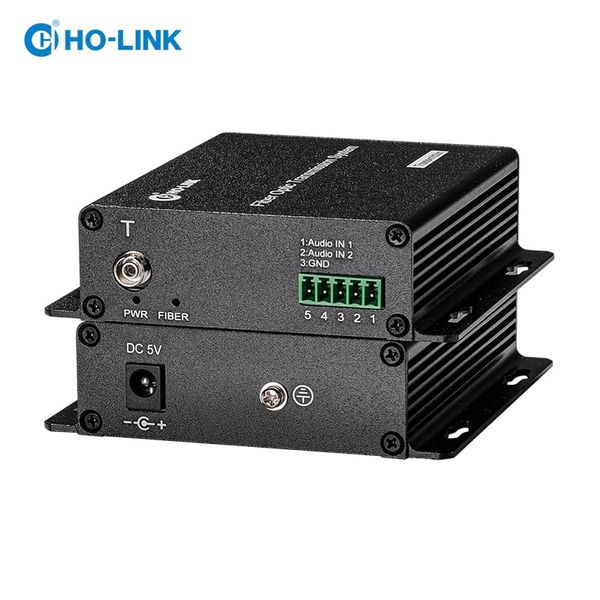  Bộ chuyển đổi audio sang quang 2 kênh phoenix terminal  HO-LINK HL-2TA-TR 