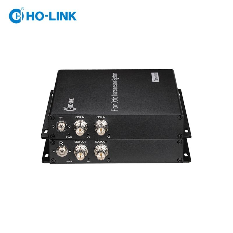 Bộ chuyển đổi 3G-SDI sang quang 2 kênh 1 chiều HO-LINK HL-3GSDI-2V-TR