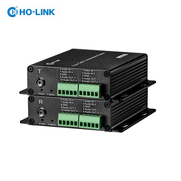  Bộ chuyển đổi audio sang quang 4 kênh phoenix terminal  2 chiều HO-LINK HL-404TA-TR 