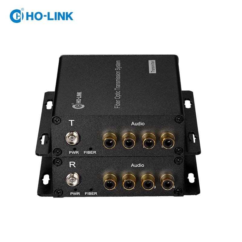 Bộ chuyển đổi audio sang quang 4 kênh RCA HO-LINK HL-4AS-20TR