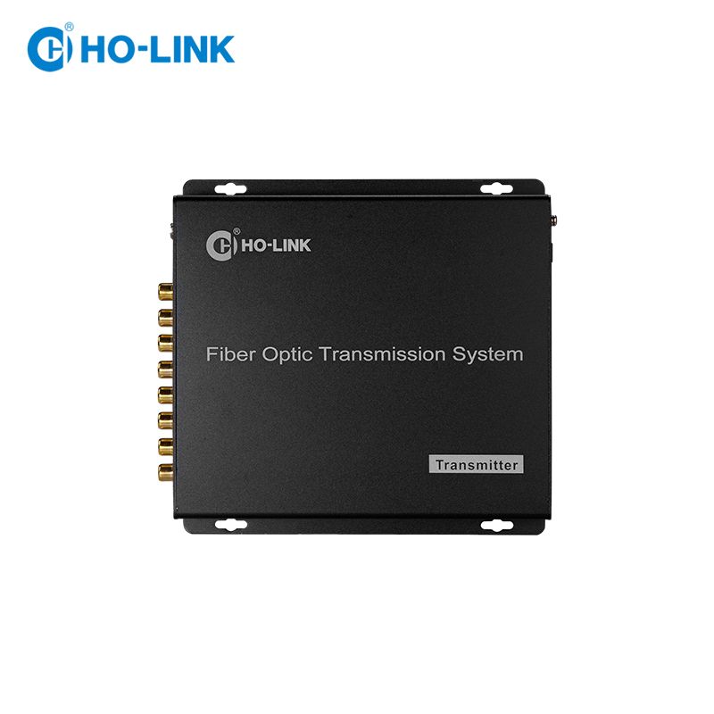 Bộ chuyển đổi audio sang quang 8 kênh RCA 2 chiều HO-LINK HL-8A8S-20TR