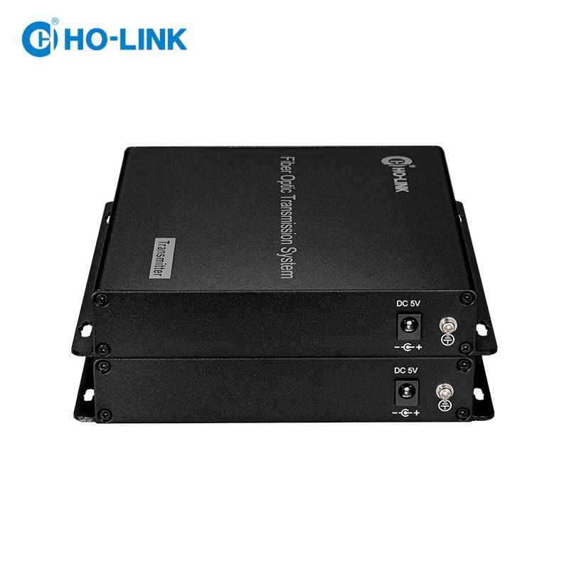 Bộ chuyển đổi audio sang quang 8 kênh RCA 1 chiều HO-LINK HL-8AS-20TR