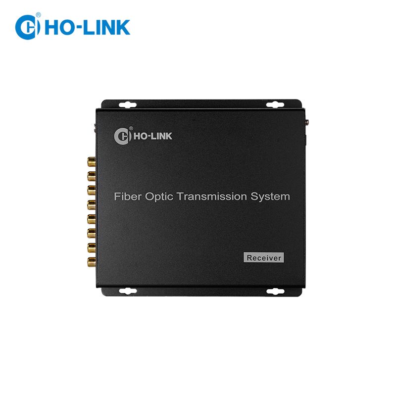 Bộ chuyển đổi audio sang quang 8 kênh RCA 1 chiều HO-LINK HL-8AS-20TR