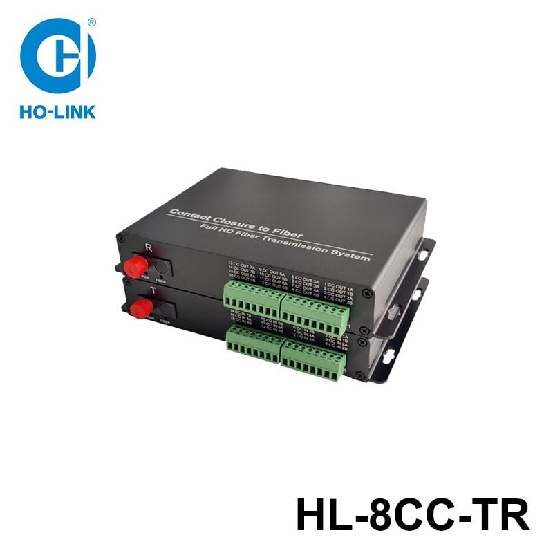 Bộ chuyển đổi tiếp điểm đóng qua quang HO-LINK HL-8CC-TR